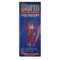 Sea Tech Mackerel 3Hk Coloured Feathers